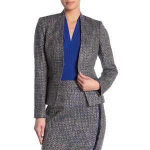 $139 Calvin Klein Tweed Jacket Size 16